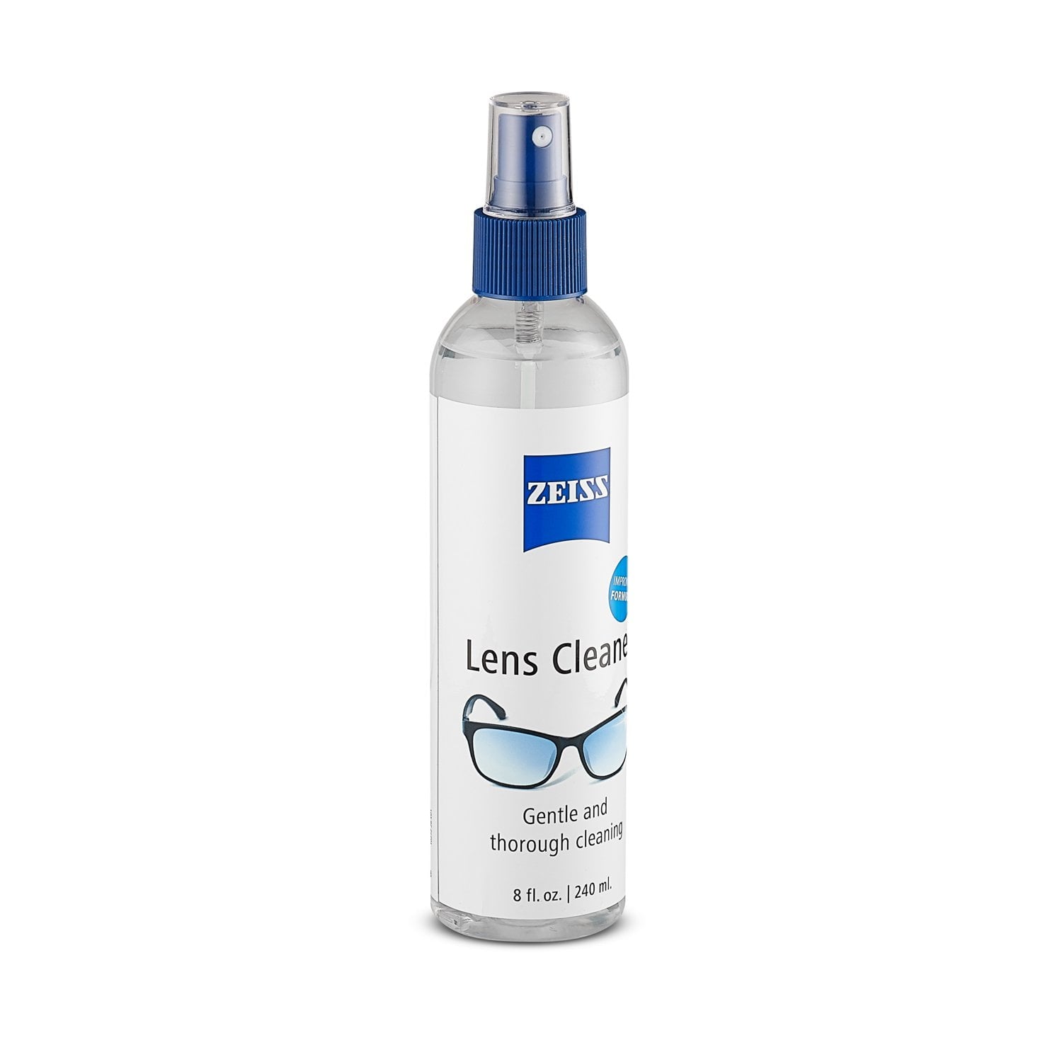 ZEISS Lens Cleaner Spray for Cleaning Eyeglasses, Used in Conjunction with Wipes, 8 fl oz