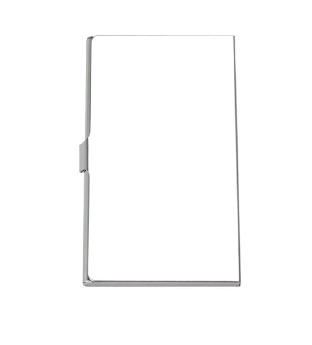 Stainless Steel Card Holder Case – Pocket Metal Wallet for Business, ID, Credit