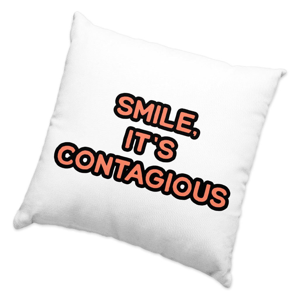Smile Square Pillow Cases - Funny Pillow Covers - Cool Trendy Pillowcases