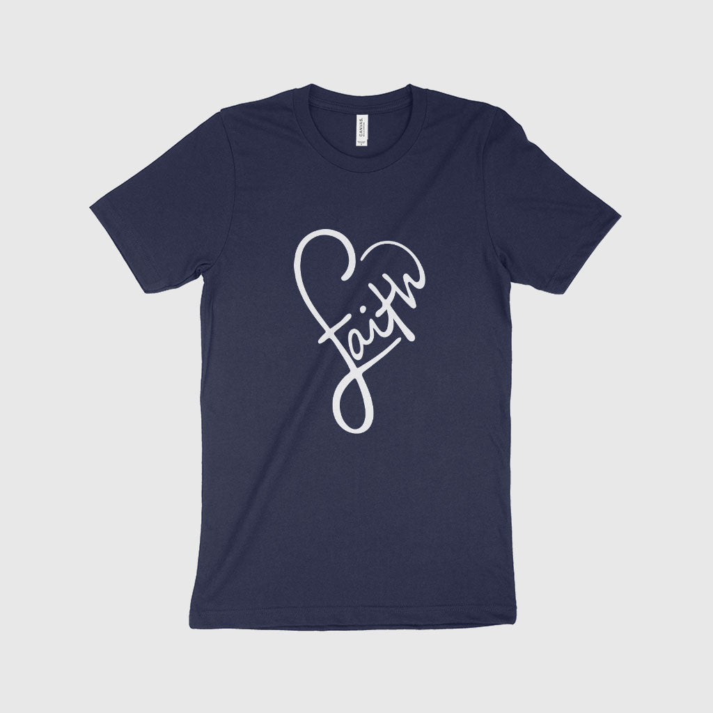 Faith Unisex Jersey T-Shirt Made in USA
