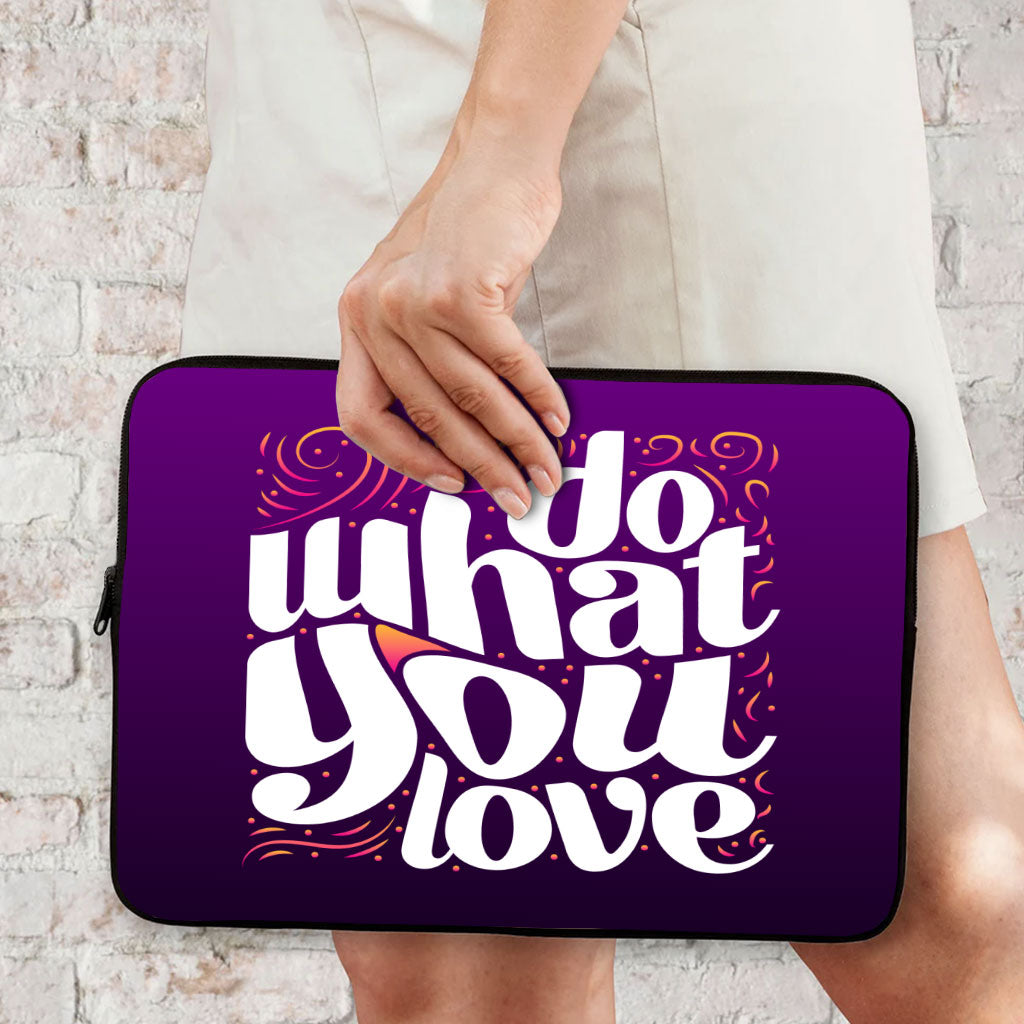 Do What You Love MacBook Air 14" Two-Sided Sleeve - Cute Design Laptop Sleeve - Graphic MacBook Sleeve