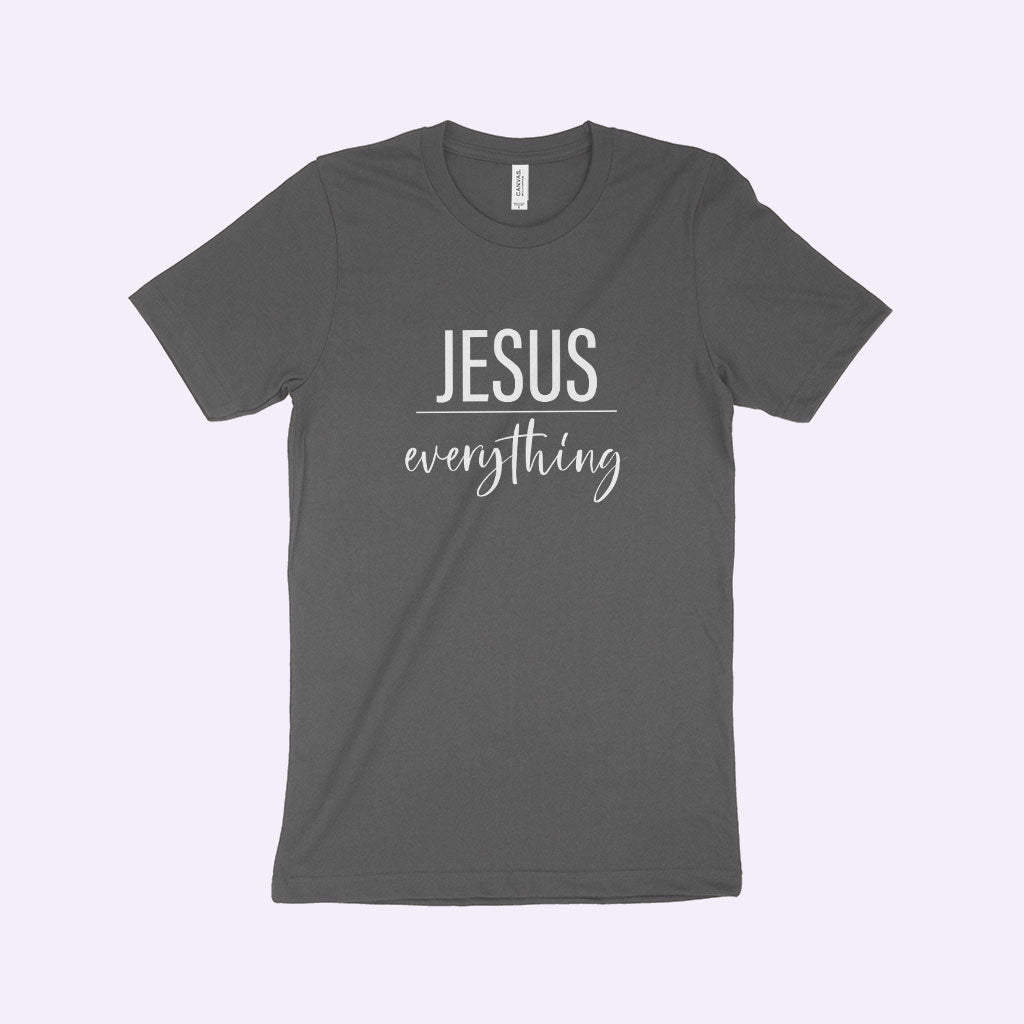 Jesus Everything Unisex Jersey T-Shirt Made in USA
