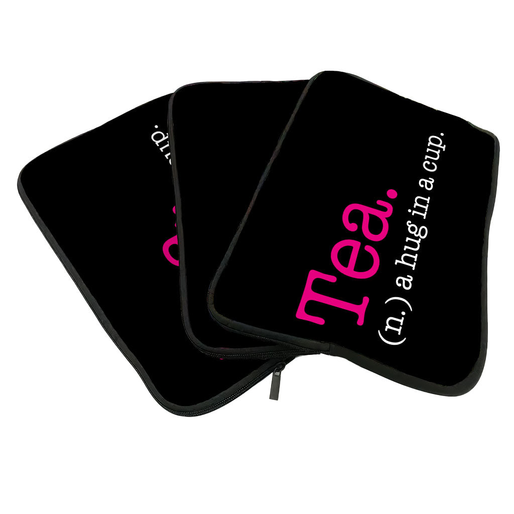 Tea Lover MacBook Pro 14" Two-Sided Sleeve - Funny Design Laptop Sleeve - Best Print MacBook Sleeve