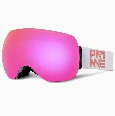Quick-Change Magnetic Ski Goggles - Anti-Fog, Dual Layer Lens for Snowboarding & Skiing