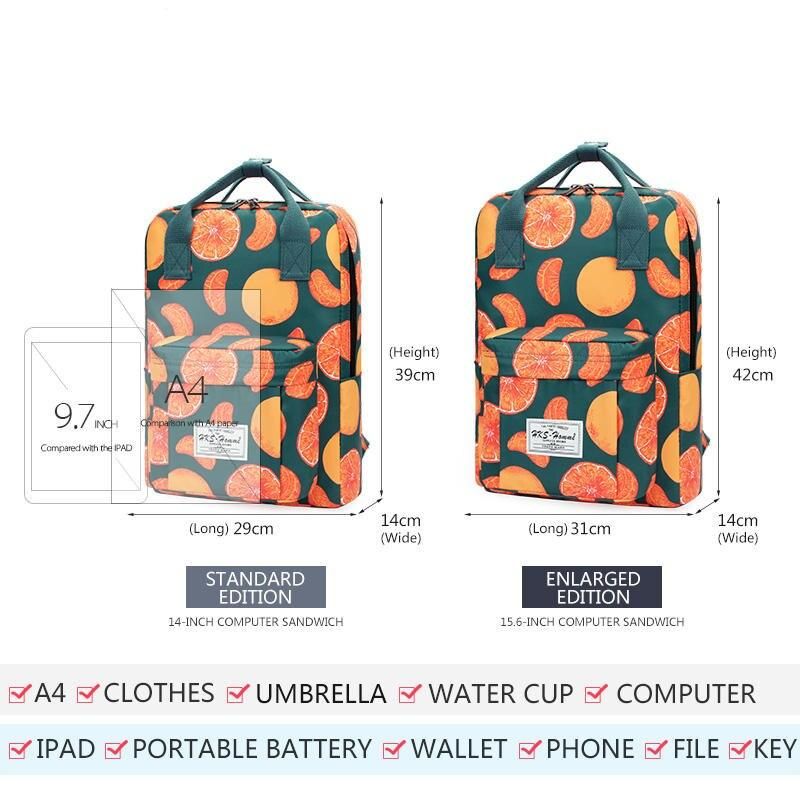 Stylish Canvas Backpack for School & Casual Use