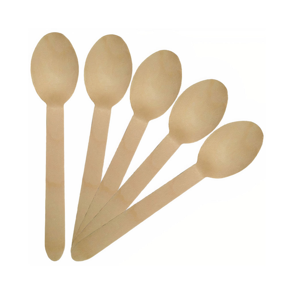 Birchwood Disposable Spoons (100 Pcs)