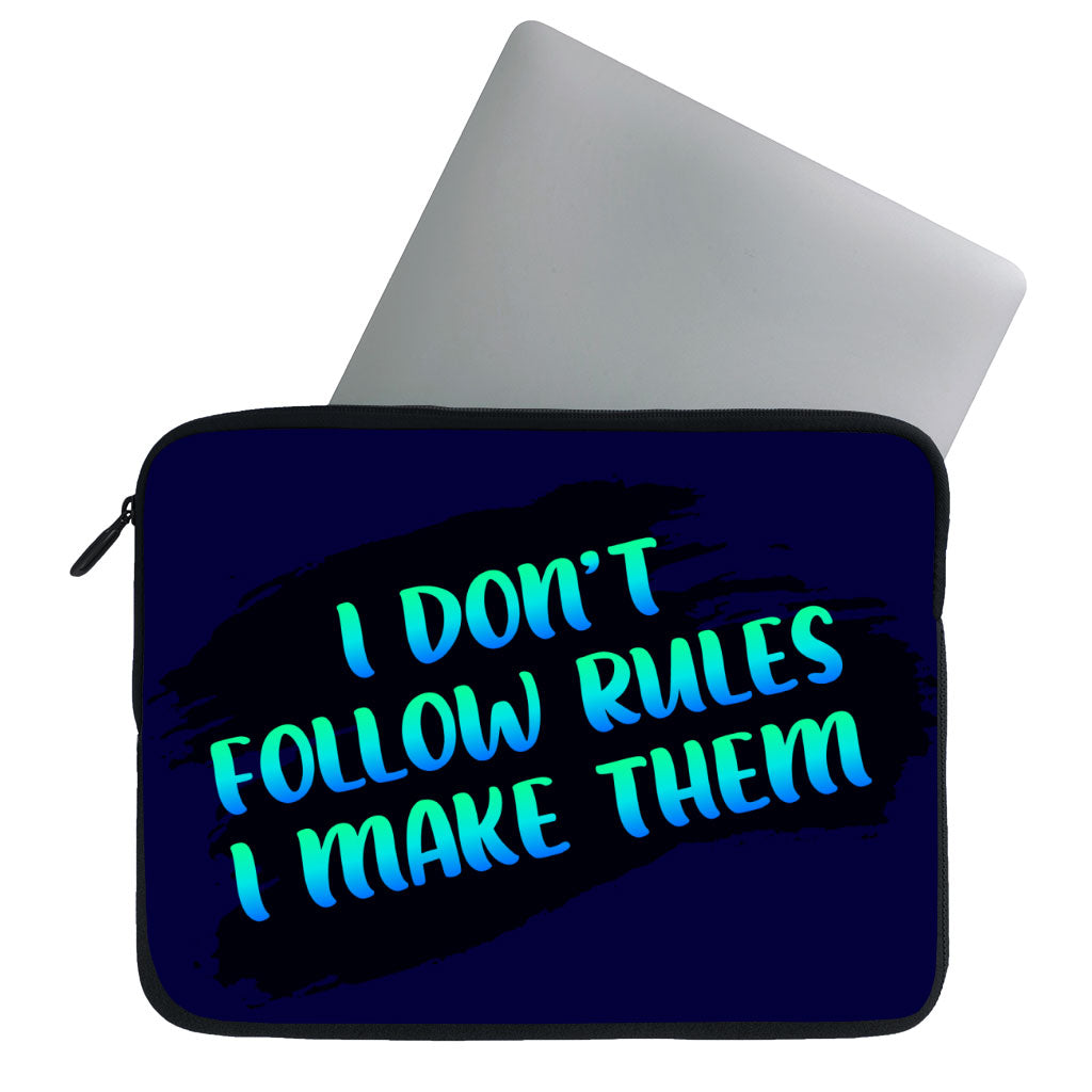 Cool Quote MacBook Pro 16" Sleeve - Printed Laptop Sleeve - Themed MacBook Sleeve