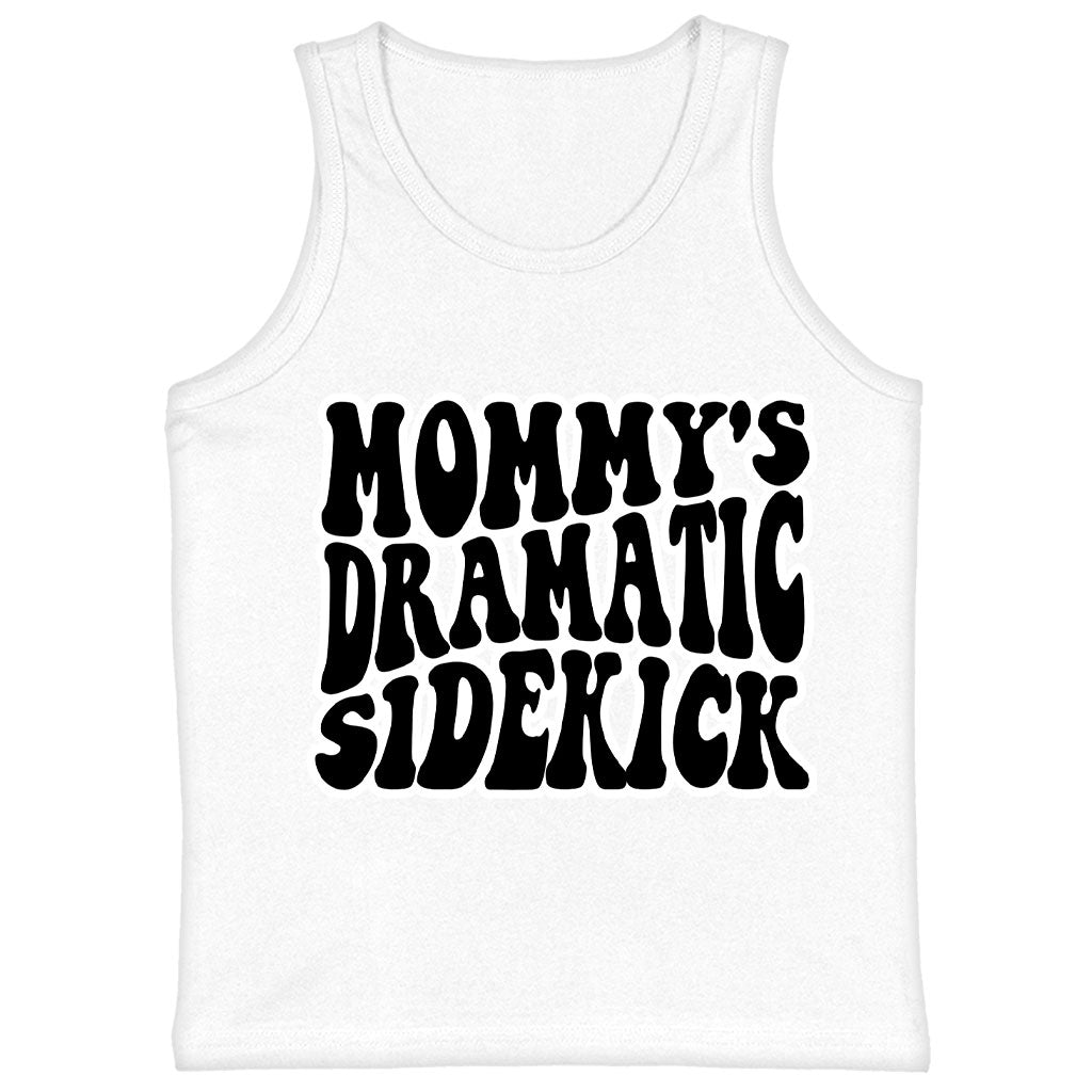 Dramatic Kids' Jersey Tank - Funny Design Sleeveless T-Shirt - Cool Design Kids' Tank Top