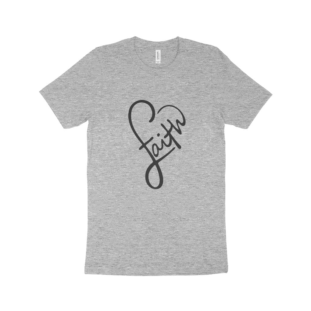 Faith Unisex Jersey T-Shirt Made in USA