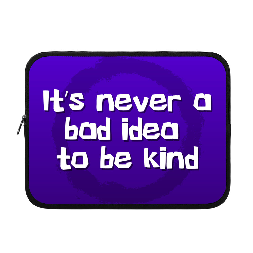 Quote iPad Sleeve - Cute Tablet Sleeve - Printed Carrying Case