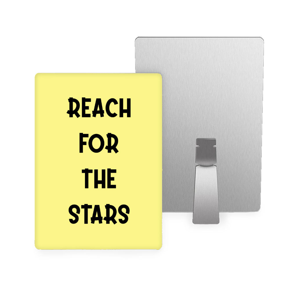 Reach for the Stars Metal Photo Prints - Motivational Quote Decor Pictures - Cool Decor Pictures