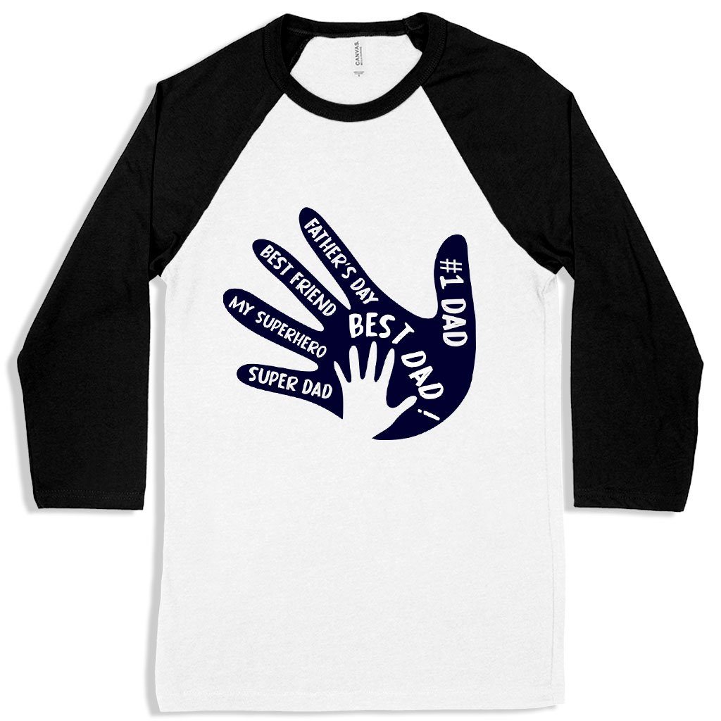 Best Dad Baseball T-Shirt - Best Father's Day T-Shirts