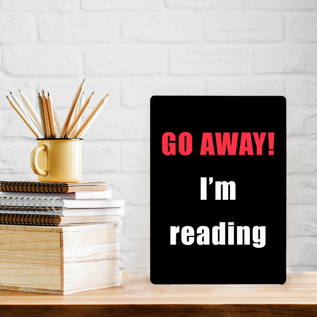 Book Lover Metal Photo Prints - Quote Prints Decor Pictures - Cool Graphic Decor Pictures