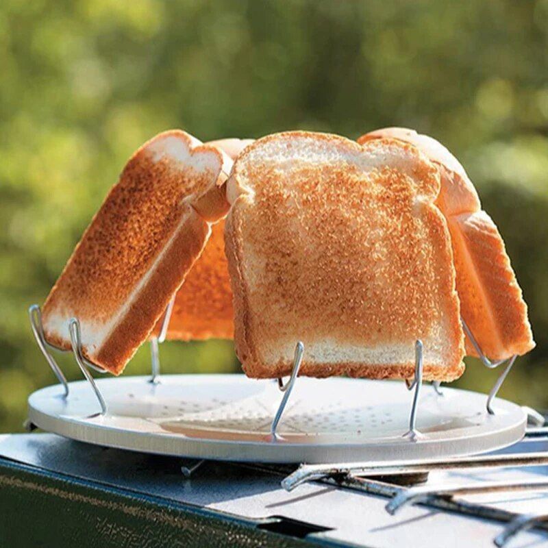 Compact Stainless Steel Outdoor Toaster