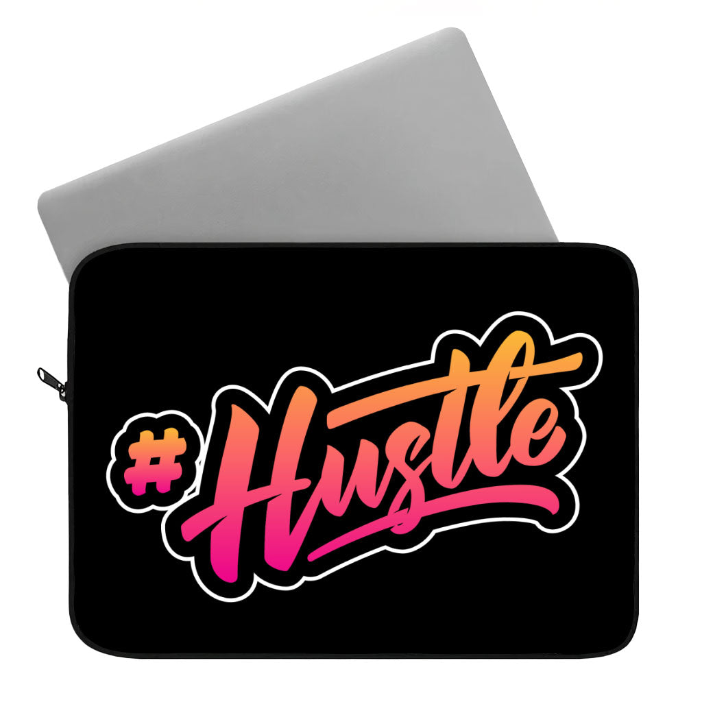 Hustle Dell 16" Sleeve - Hashtag Laptop Sleeve - Cool Printed Laptop Sleeve with Zipper