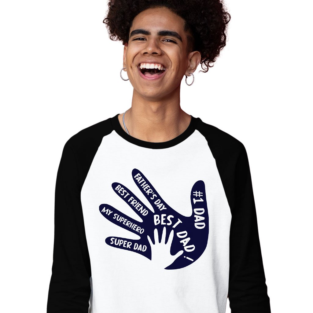 Best Dad Baseball T-Shirt - Best Father's Day T-Shirts