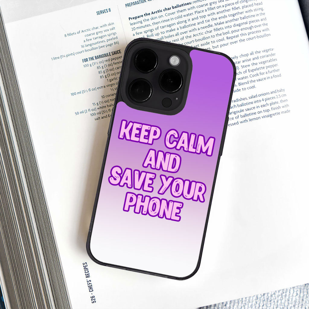 Keep Calm iPhone 14 Pro Max Case - Cool Phone Case for iPhone 14 Pro Max - Trendy iPhone 14 Pro Max Case