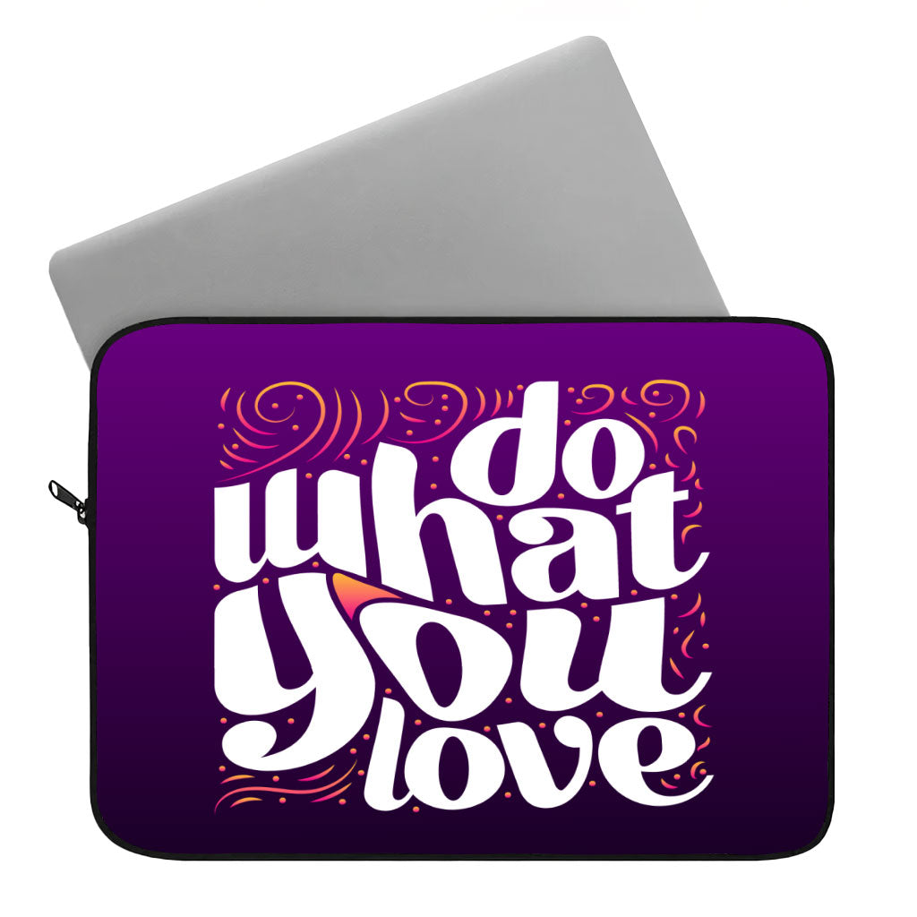 Do What You Love Dell 16" Sleeve - Cute Design Laptop Sleeve - Graphic Laptop Sleeve with Zipper
