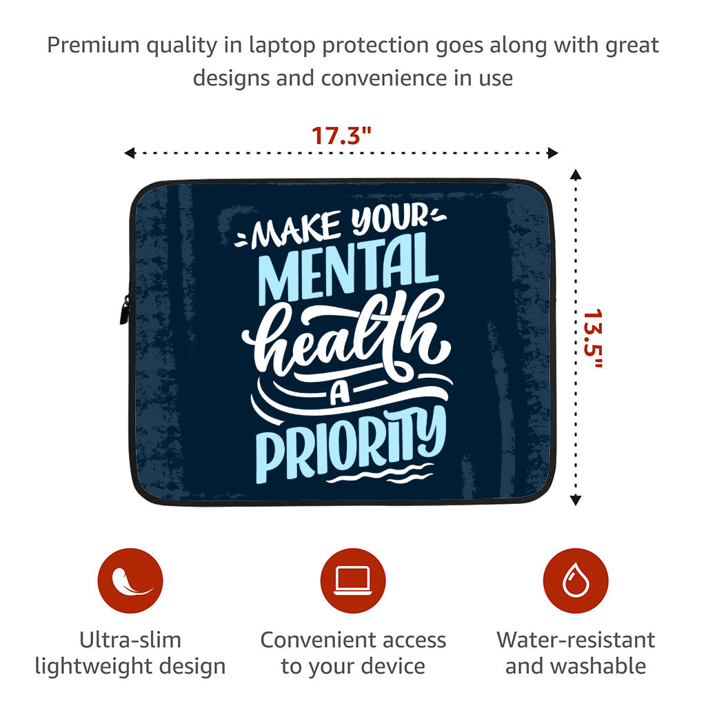 Best Design Dell 16" Sleeve - Cool Laptop Sleeve - Quote Laptop Sleeve with Zipper