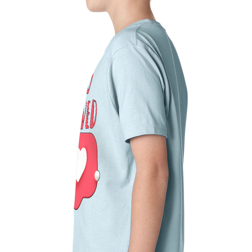 So Loved Kids' Classic Fit T-Shirt - Cute T-Shirt - Heart Print Classic Fit Tee