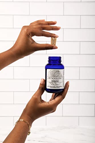 MENOLABS - MenoGlow Dietary Supplement for Menopause Relief That Supports Youthful Skin Nutritional Supplement, Strong Hair & Nails While Helping Symptoms Including Hot Flashes, Gut Health & More