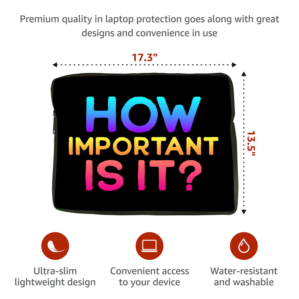 Funny MacBook Air 14" Two-Sided Sleeve - Cute Laptop Sleeve - Printed MacBook Sleeve