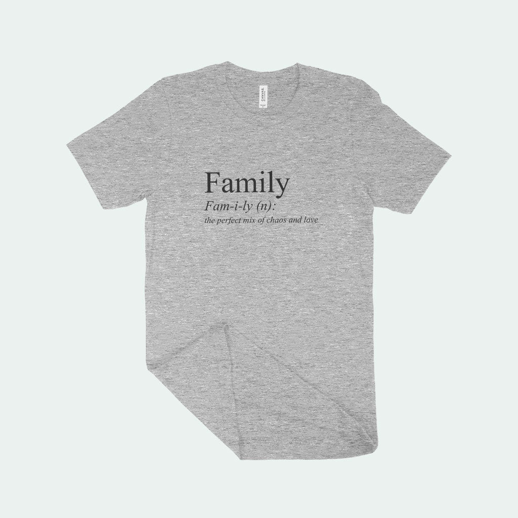 Family Definition Unisex Jersey T-Shirt Made in USA