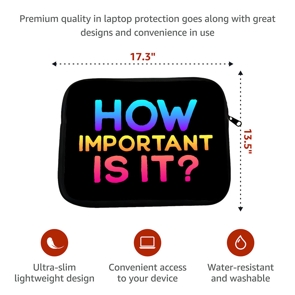 Funny HP 16" Sleeve - Cute Laptop Sleeve - Printed Laptop Sleeve with Zipper