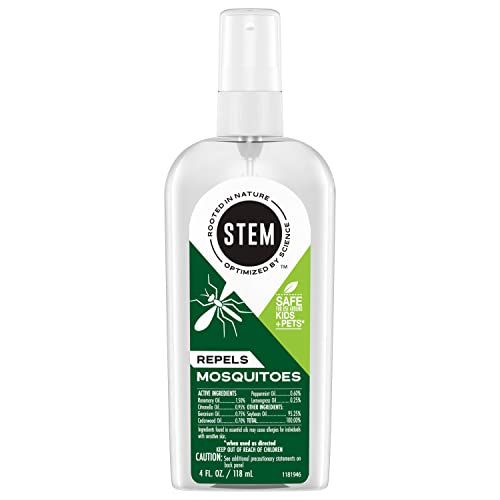 Stem Repels Mosquitoes: Mosquito Repellent Spray With Botanical Extracts; 4 fl oz (Pack of 3)