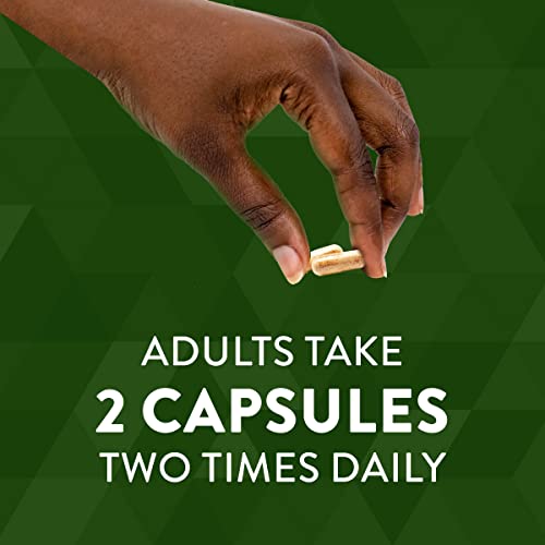 Nature's Way Premium St. John’s Wort Herb, Promotes A Positive Outlook*, 700 mg per serving, 180 Vegan Capsules