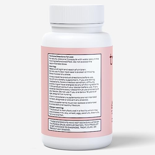 Trimtone Pills, 100% Natural Weight Management Formula for Women, Mood & Energy Boosting Complex - 30 Capsules - 1 Month Supply
