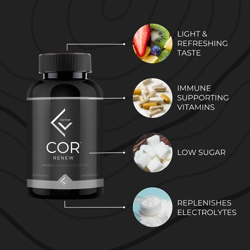 CorVive CorRenew Cleanse Supplement | A Full Spectrum-Cleansing Product | 60 Capsules