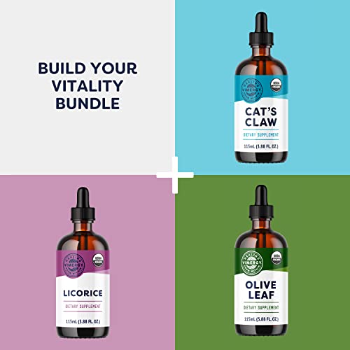 Vimergy USDA Organic Lemon Balm Extract, 30 Servings – Supports Calm and Relaxed Feeling– Relief From Occasional Nervous Tension – Alcohol-Free – Gluten Free, Non-GMO, Kosher, Vegan & Paleo (30 ml)