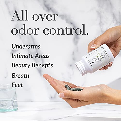 It Just Works All Natural Full Body Deodorizing Supplement for Underarms and Private Parts | Vegan & Organic Deodorant That Works from The Inside Out (30 Count)