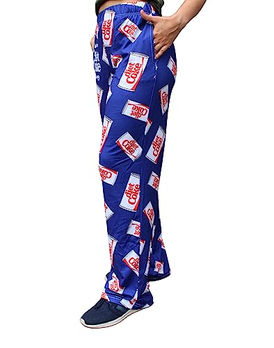 BRIEF INSANITY Lounge Pajama Pants for Men and Women| Must Be a Diet Coke Thing Can Print Bottoms - Comfy, Ultra Soft, Novelty Unisex Loungewear Pants (Diet Coke Thing Pants, Large)