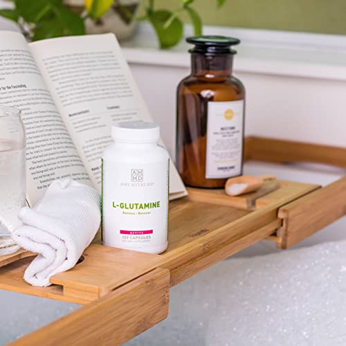 Amy Myers MD L-Glutamine Capsules from L glutamine 1700 mg Supports Sugar Craving, and Muscle Repair - Support Thyroid and Immune System Function - 120 Capsules Dietary Supplement