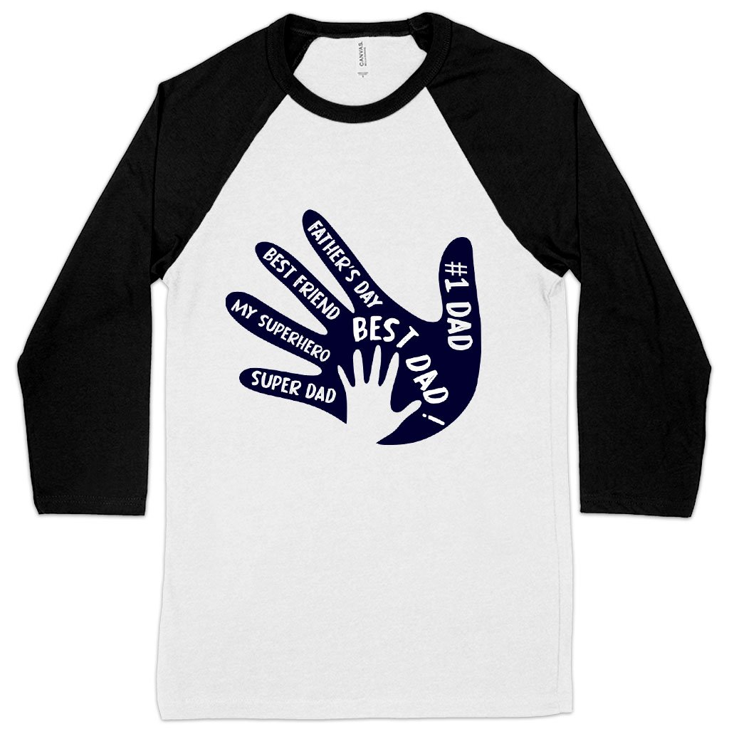 Best Dad Baseball T-Shirt - Best Father's Day T-Shirts