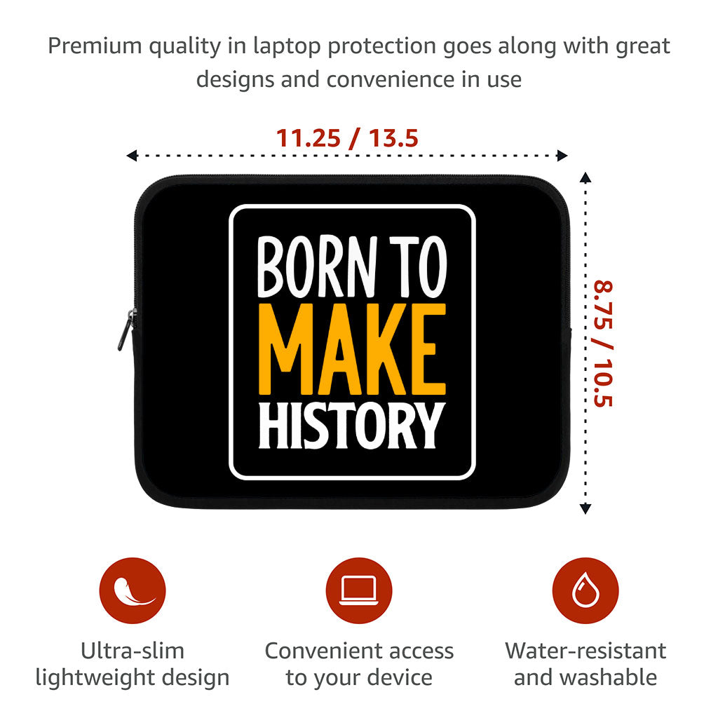 Cool Design iPad Sleeve - Inspirational Tablet Sleeve - Illustration Carrying Case