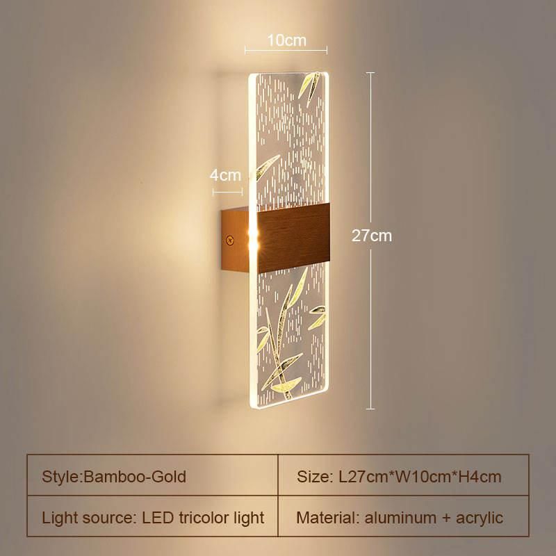 Tricolor LED Wall Light