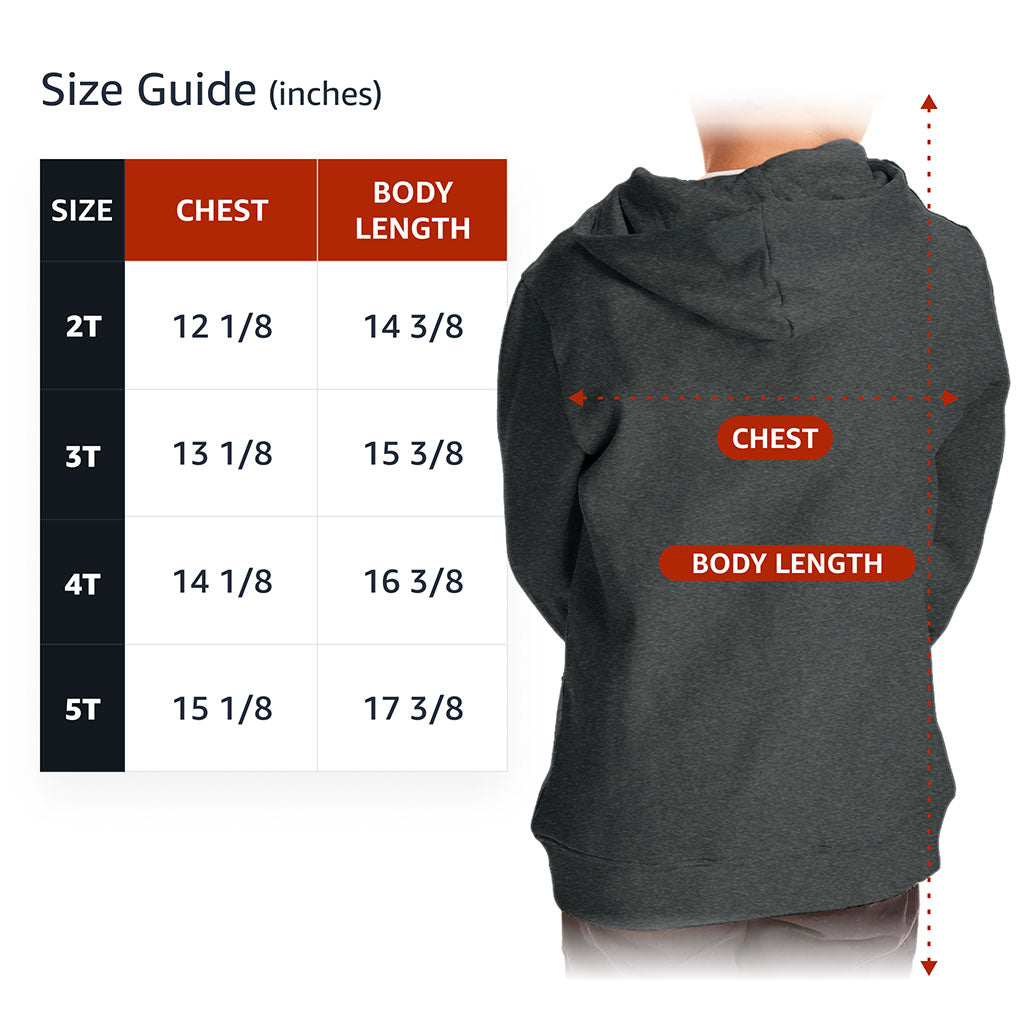 I Came I Saw I Conquered Toddler Full-Zip Hoodie - Cool Toddler Hoodie - Best Selling Kids' Hoodie