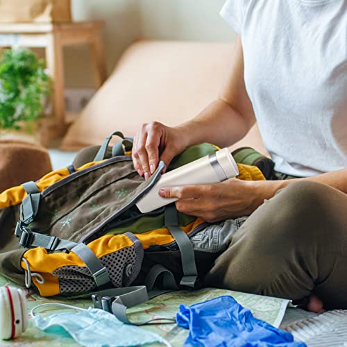 Pill Organizer 7 Day, Betife Daily Pill Box, Weekly Travel Pill Case, Cute Pill Holder to Hold Vitamins, Medicines, Pills, Supplements (Pearl White)