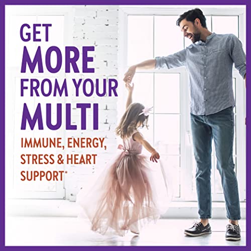 New Chapter Men's Multivitamin for Immune, Stress, Heart + Energy Support with 20 Fermented Nutrients - Every Man's One Daily, Gentle on The Stomach - 72 ct