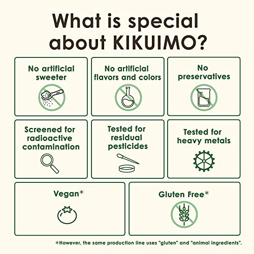 NAFFY KIKUIMO Jerusalem Artichoke Supplement -Inulin, Dietary Fiber, Organic, Made in Japan, 210 Tablets