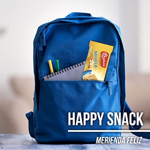 Bauducco Chocolate & Vanilla Wafer Cookies - Convenient Single Serve Wafer Cookies With 3 Layers of Cream - Delicious Sweet Snack on the go or Dessert 28.2oz (Pack of 20)