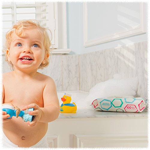 Cuties Complete Care Sensitive Baby Wipes, Unscented, 600 Count