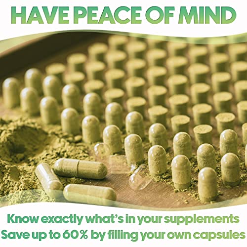 XPRS Nutra Vegan Size 0 Separated Capsules - 100 Count Premium Empty Capsules Separated in Bags - Clear Separated Empty 0 Capsules - Pill Capsules Empty for DIY Supplement Filling