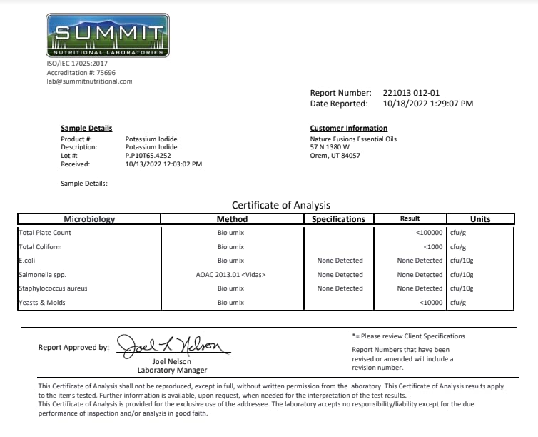 Potassium Iodide Capsules 130 mg (2 Pack) - (280 Capsules) EXP 10/2032 - Ki Pills Potassium Iodine Tablets 130 mg - Potassium Iodide Tablets YODO Naciente