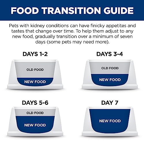 Hill's Prescription Diet k/d Kidney Care Ocean Fish Dry Cat Food, Veterinary Diet, 4 lb. Bag