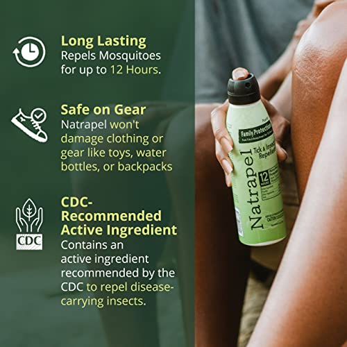 Natrapel Insect Repellent Spray, 6 oz (Pack of 2)