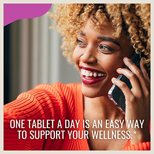 Nature's Way Alive! Women’s 50+ Ultra Potency Complete Multivitamin, High Potency Formula, Supports Multiple Body Systems, Supports Cellular Energy, Gluten-Free, 60 Tablets